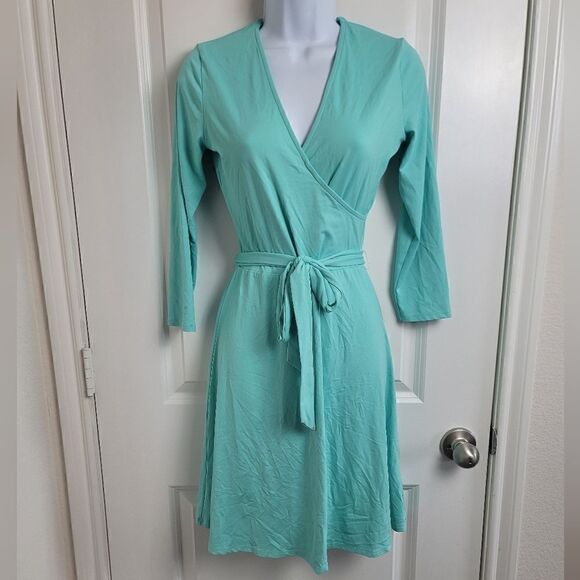 LEOTA 'Perfect Wrap Dress' - Picture 1 of 10